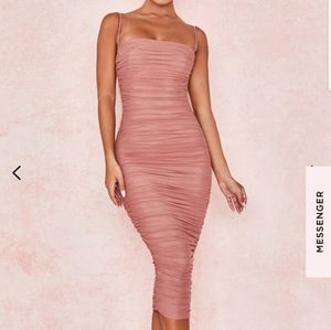 NWT NEVER WORN HOUSE OF CB Sirene organza dress